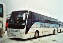 Aus Frankreich: Gagneux 937 ZJ 74 Temsa am 9. Januar 2010 Adelboden, Sillerenbahnen