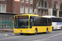 EVAG 4131 (E VG 4131) ist das neuste Pferd im Stall der EVAG.
Mit der Zulassung von weiteren Citaro II werden die Letzten O 405er bei der EVAG Ausgemustert. 
Hier am HBF Essen,19.2.2010.