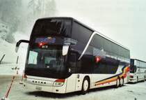 Knecht, Windisch Nr. 78/AG 8289 Setra am 9. Januar 2010 Adelboden, Sillerenbahnen
