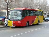 11.01.10,VOLVO-Irizar der tib Nr.14 in Peguera auf Mallorca.