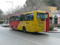 11.01.10,VOLVO-Irizar der tib Nr.14 in Peguera auf Mallorca.