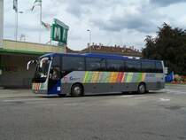 Ein Temsa Safari RD mit neuer TER Alsace Bemahlung, in Haguenau am 02/09/2009.