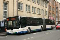 NIAG 5616 (WES O 5616) mit der Linie 921 auf der Augustastr. in Moers,20.2.2010.