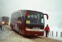 ASKA Aeschi Nr. 53/BE 91'535 Setra am 9. Januar 2010 Adelboden, Weltcup (Einsatz am Ski-Weltcup von Adelboden)