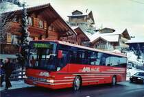 AFA Adelboden Nr. 22/BE 26'708 Setra (ex Nr. 8) am 10. Januar 2010 Adelboden, Mineralquelle