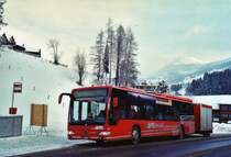 AFA Adelboden Nr. 95/BE 424'392 Mercedes Citaro am 10. Januar 2010 Adelboden, Oey