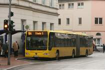 EVAG 4602 (E VG 4602) am Grendplatz mit der Linie 164 am 25.2.2010.