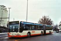 BSU Solothurn Nr. 45/SO 143'445 Mercedes Citaro am 11. Januar 2010 Herzogenbuchsee, Bahnhof