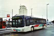 ASm Wangen a.A. Nr. 37/BE 18'402 MAN am 11. Januar 2010 Herzogenbuchsee, Bahnhof