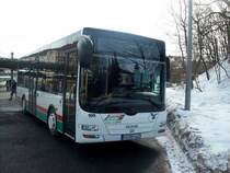 MAN - Lion´s City - Midi - FG RM 602 der RegioBus GmbH Mittelsachsen in Freiberg, Busbahnhof, am 13.2.2010