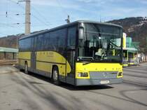MB Integro der PostBus GmbH, in Bregenz, am Busbf. am 27.2.2010