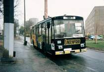 O-Bus Potsdam, Haltestelle Steinstrae, Anno 1992
