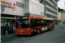 Aus dem Archiv: SBC Chur Nr. 13/GR 97'513 Neoplan am 1. Januar 1999 Chur, Bahnhof
