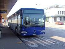 VZO-Mercedes Citaro NR.28 am Bahnhof Wetzikon am 7.3.10