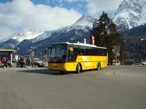 Neoplan Euroliner N312  GR 159313 beim Bahnhof in Scuol. Aufgenommen am 5.03.2010
Dieser Neoplan gehrt der Regie in Scuol