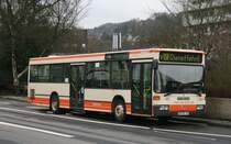 Ver 282 (EN VE 199) am Rahthaus in Gevelsberg,27.2.2010.