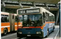 Aus dem Archiv: AAGR Rothenburg Nr. 44/LU 15'049 Mercedes/Hess O 405 am 20. Juli 1998 Luzern, Bahnhof