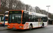 Ver 300 (EN VE 134) mit Werbung f�r Ver macht Schule.
Aufgenommen mit der Linie 556 am HBF Gevelsberg,27.2.2010.