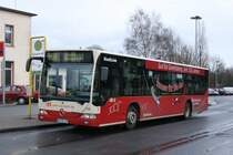 Ver 298 (EN VE 132) mit Werbung fr die Stadtsparkasse Gevelsberg.
Aufgenommen mit der Linie 608 am Bf Schwelm,27.2.2010.