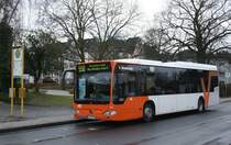 Ver 354 (EN VE 9354) mit der Linie 550 nach Breckerfeld.
Hier am Bf Schwelm, 27.2.2010.