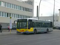 Mercedes-Benz O 530 I (Citaro) auf der Linie 240 nach S-Bahnhof Storkower Stra�e am Betriebshof Lichtenberg.