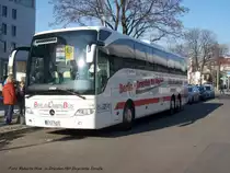 BEX-Tourismo - B EX 7419 in Dresden, am Hauptbahnhof,am 10.03.2010.
Er war auf der BerlinLinienBus-Linie, Berlin - Dresden