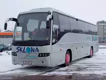 VOLVO-Bus von SKLONA-Touristik hat Besucher zur SPORT&VITAL-Messe nach Ried i.I. gebracht;100312