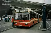 Aus dem Archiv: ARAG Ruswil Nr. 19/LU 15'660 Mercedes O 405G am 19. April 1997 Luzern, Bahnhof