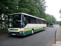 Setra S 319 UL - MW R 121 in Penig, Bahnhof (Oktober 2009)