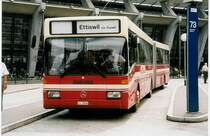 Aus dem Archiv: ARAG Ruswil Nr. 18/LU 15'036 Mercedes O 405G am 13. Juli 1999 Luzern, Bahnhof