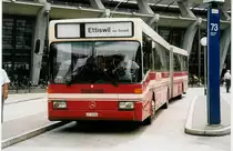 Aus dem Archiv: ARAG Ruswil Nr. 18/LU 15'036 Mercedes O 405G am 13. Juli 1999 Luzern, Bahnhof