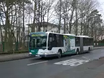 Mercedes-Benz O 530 I (Citaro) auf der Linie 694 nach Hauptbahnhof an der Haltestelle Drewitz Chopinstra�e.