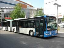 Wagen 23 macht Pause am ZOB in Sindelfingen, bevor es wieder auf Tour geht.