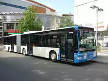 Wagen 23 macht Pause am ZOB in Sindelfingen, bevor es wieder auf Tour geht.