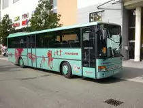 Ein Setra S 315 H macht Pause am ZOB in Sindelfingen.