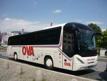 Ein Trndliner der Fa. OVA aus Aalen in Stuttgart am Schlossplatz zu Gast.