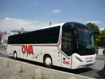 Ein Trndliner der Fa. OVA aus Aalen in Stuttgart am Schlossplatz zu Gast.