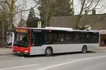 Rheinbahn 7532 (D NM 7532) mit der Linie 754 zum HBF D�sseldorf.
2.3.2010