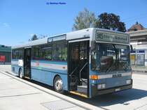 Am 31.07.07 steht einen MB 0405 in M�nnedorf und wartet die Anschl�sse ab. Von diesem Fahrzeug besitzt die VZO 3 St�ck.