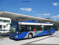 Am 31.07.07 steht ein MB Citaro in Oetwil am See bereit auf der Linie 840 ( nach Uster)