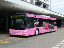 asm - MAN Lion`s City Bus Nr.39 BE 241763 unterwegs auf der Linie 51 bei der Haltestelle vor dem Bahnhof Langenthal am 25.03.2010