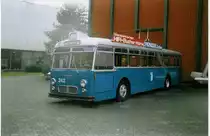 Aus dem Archiv: VBL Luzern Nr. 242 FBW/Schindler Trolleybus am 30. November 1997 Luzern, Verkehrshaus