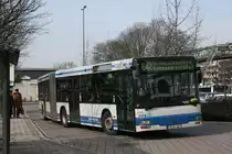 WSW 0174 (W SW 368) am Bahnhof Oberbarmen mit der Linie 642.
17.3.2010