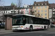 Klingenfu� 4172 (ME KL 7500) mit der Linie 626 am Bahnhof Oberbarmen.
17.3.2010