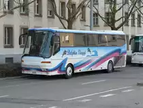 Reisecar Bova  BL 118087 unterwegs in der Stadt Basel am 19.03.2010