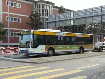 SWEG - Mercedes Citaro FR.H 4536 unterwegs auf der Linie 55 in der Stadt Basel am 19.03.2010