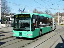 BVB - Mercedes Citaro  Nr.707  BS 6666 unterwegs auf der Linie 30 am 19.03.2010