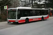 Schnellbus 6906 am 26. M�rz 2010 in Bramfeld Dorfplatz