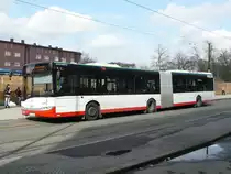 29.03.10,SOLARIS der BOGESTRA Nr.0966 in Wanne-Eickel.