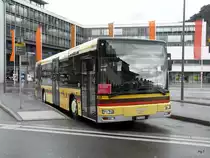 STI - MAN Nr.83  BE  543383 unterwegs auf der Linie 6 bei den Haltestellen vor dem Bahnhof Thun am 21.03.2010